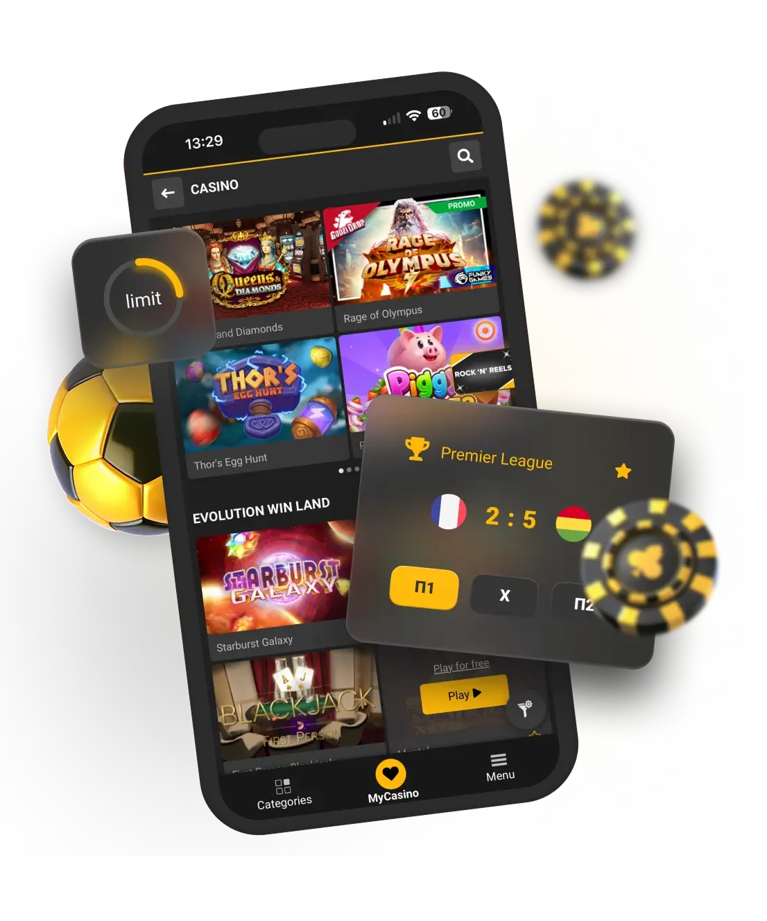 Операции лайв-казино